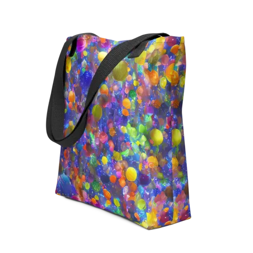 Chromatic Candy on a Tote Bag