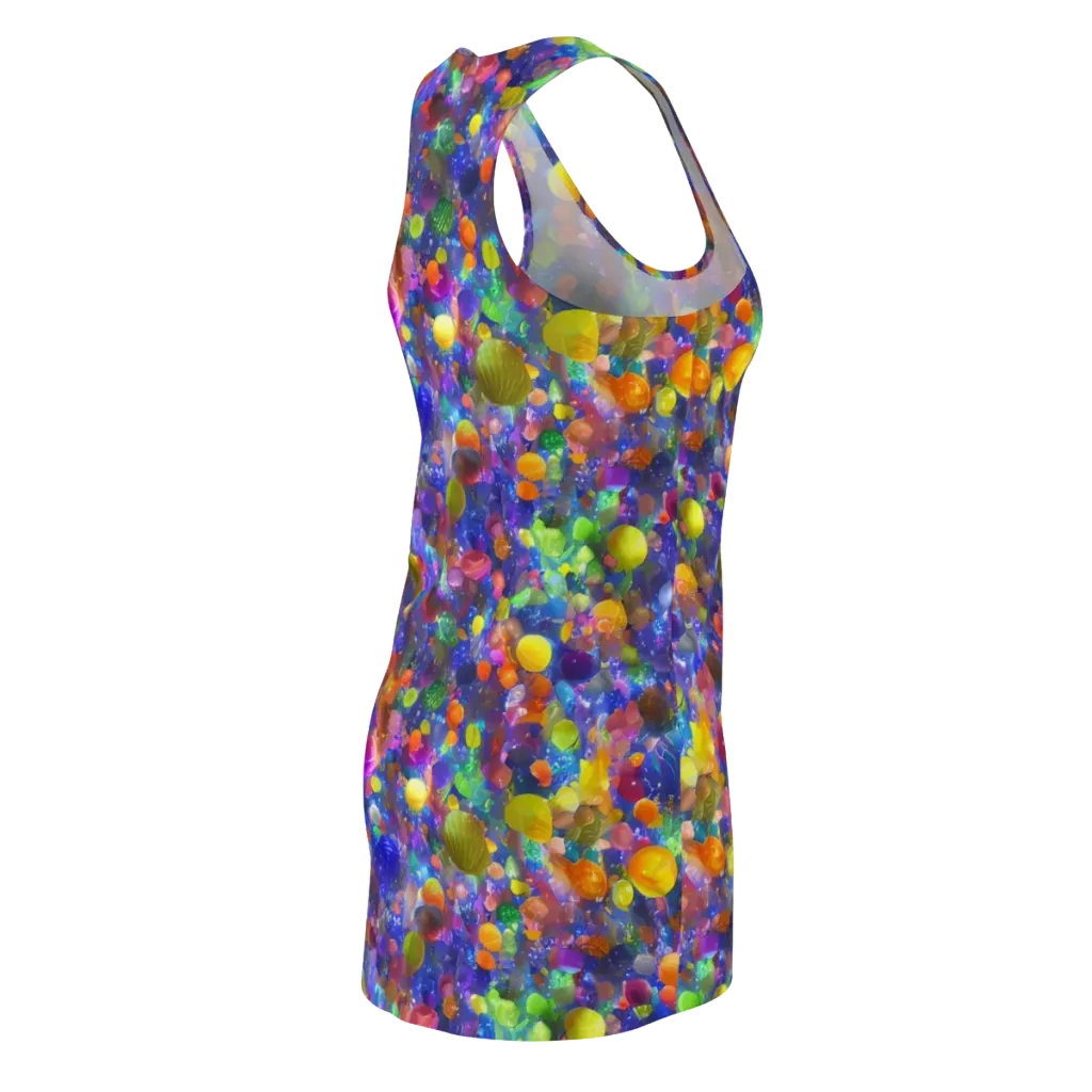 Chromatic Candy on Racerback Dress — Back Side