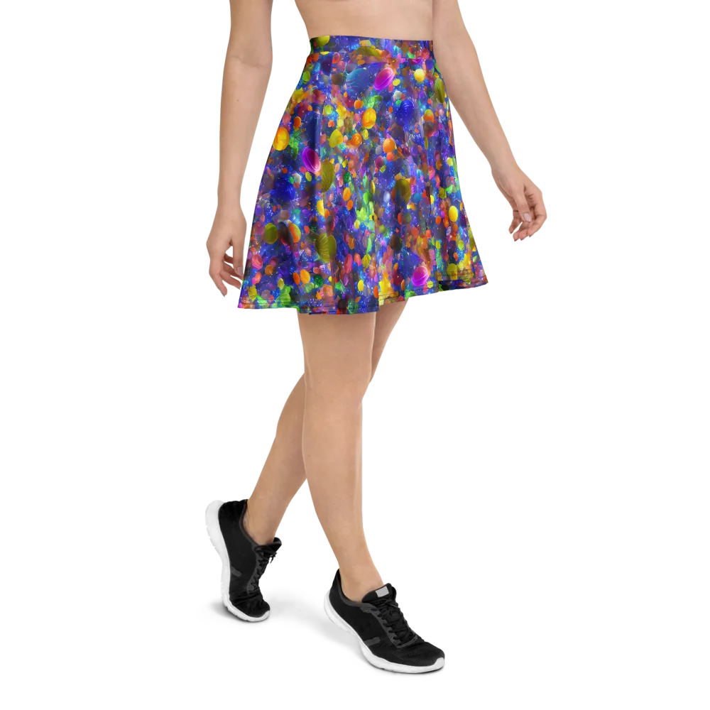 Chromatic Candy on Skater Skirt — Right