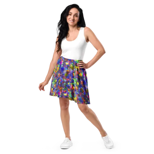 Chromatic Candy on a Skater Skirt