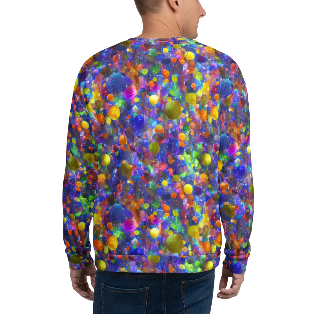Chromatic Candy on Sweatshirt — Back
