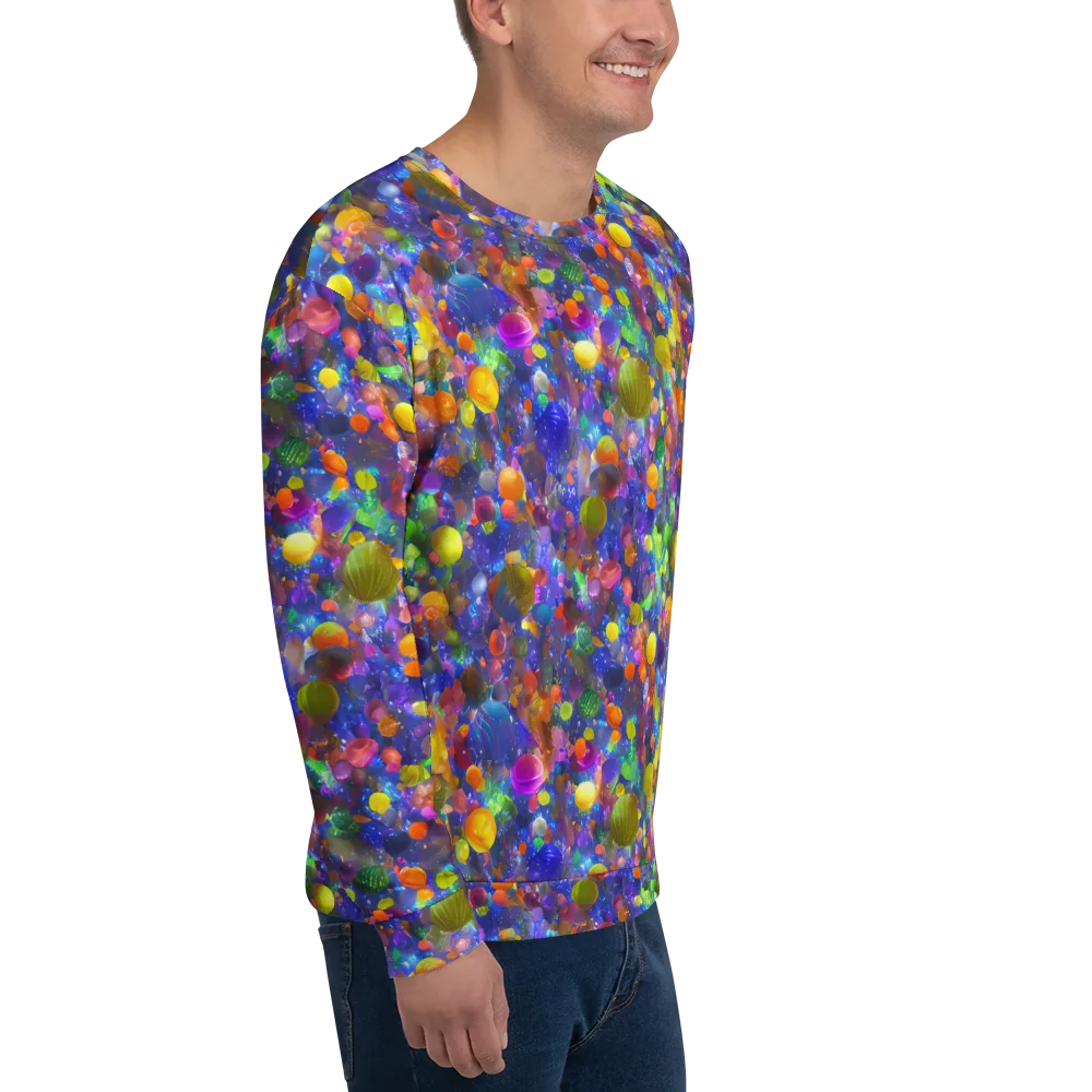 Chromatic Candy on Sweatshirt — Right Front