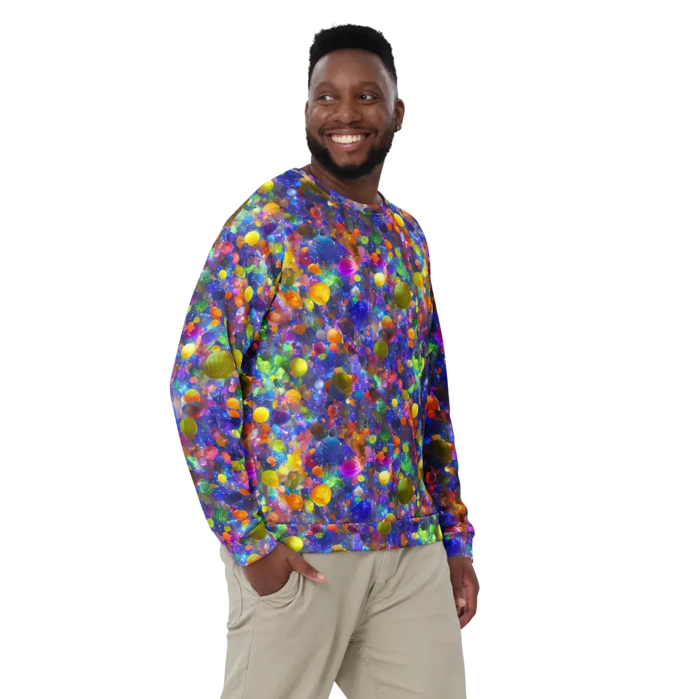 Chromatic Candy on Sweatshirt — Front