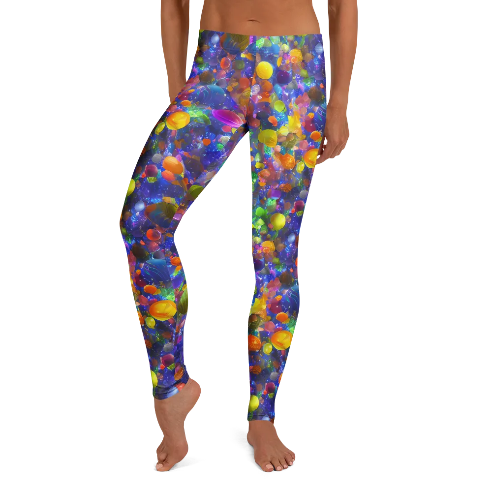 Chromatic Candy on Leggings — Front