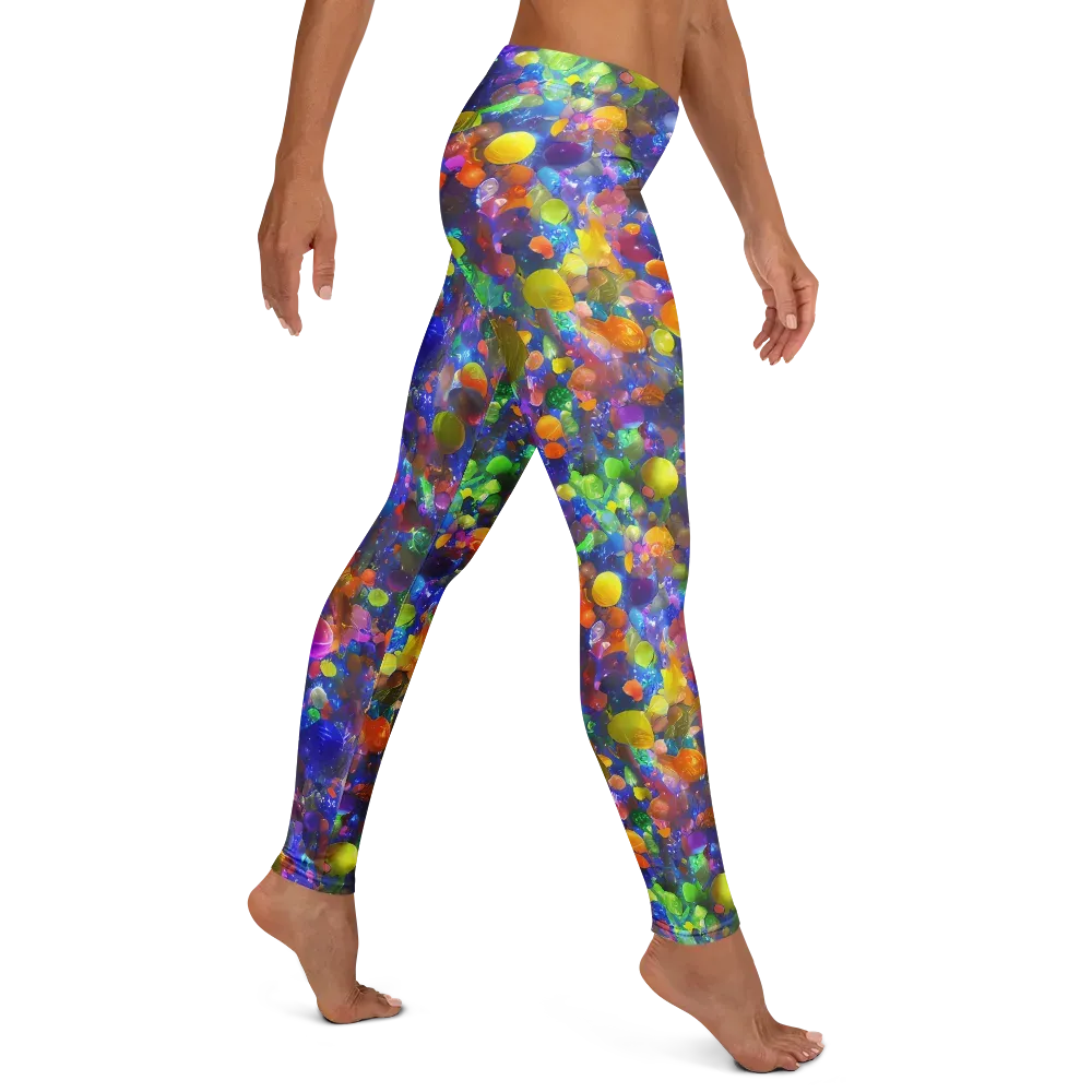 Chromatic Candy on Leggings — Right