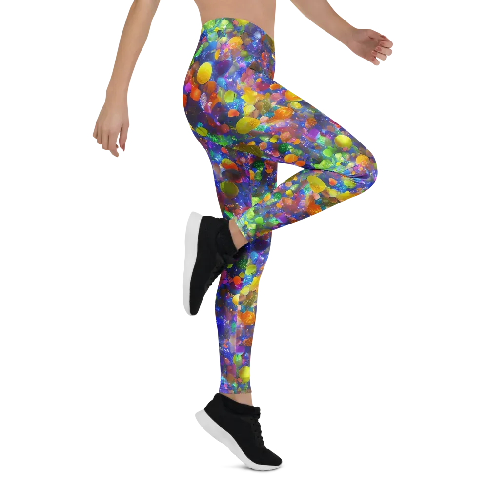 Chromatic Candy on Leggings — Right