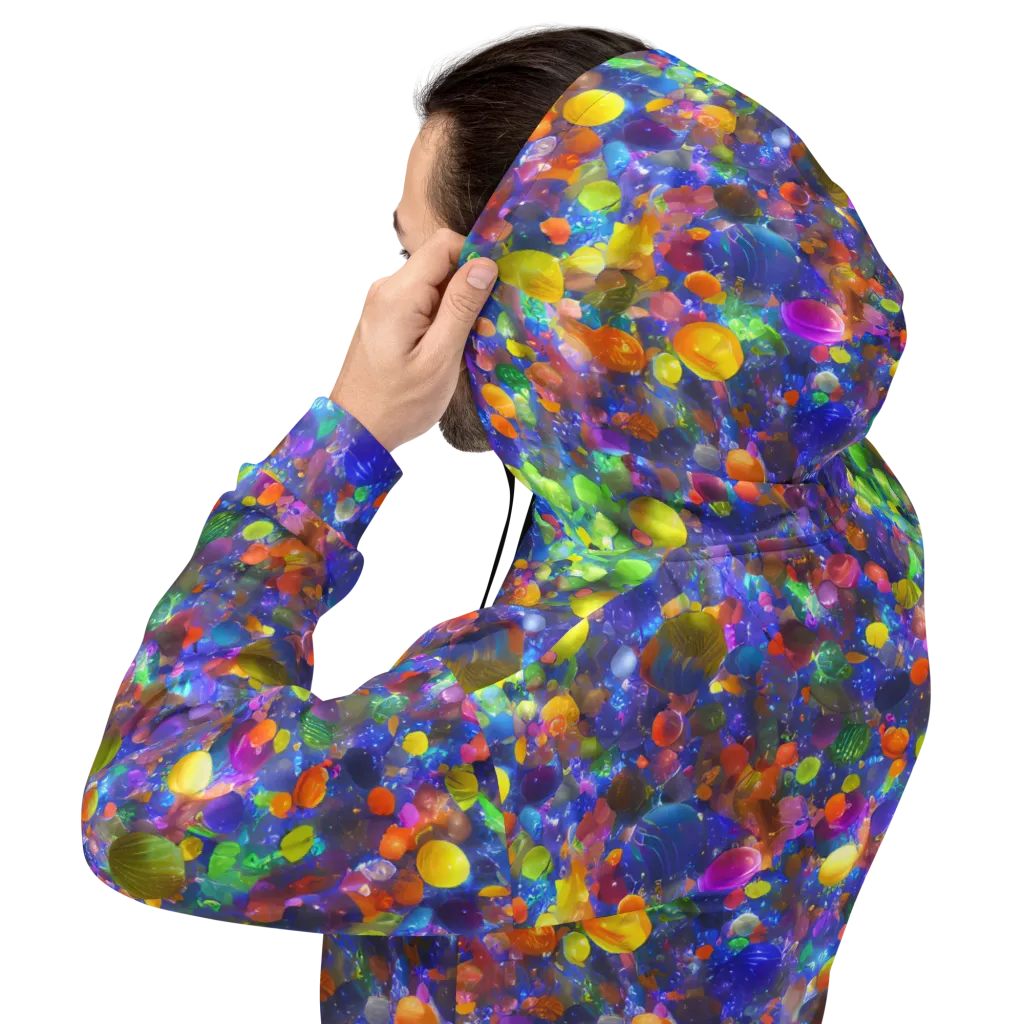 Chromatic Candy on Hoodie — Back