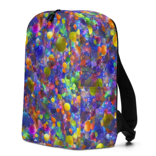 Chromatic Candy on a Minimalist Backpack