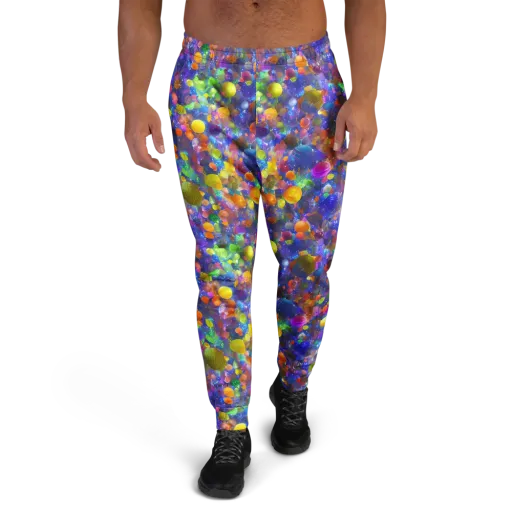 Chromatic Candy on a Men's Joggers
