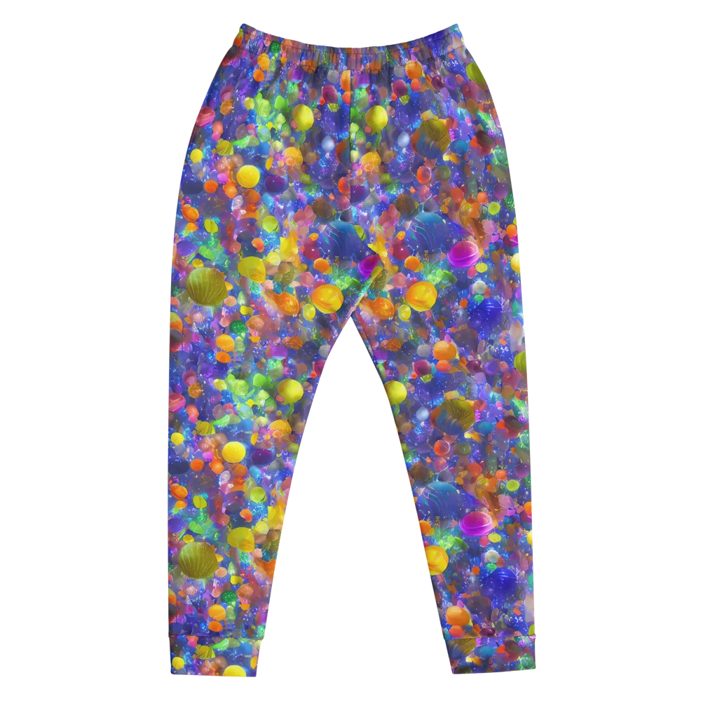 Chromatic Candy on Men's Joggers — Front