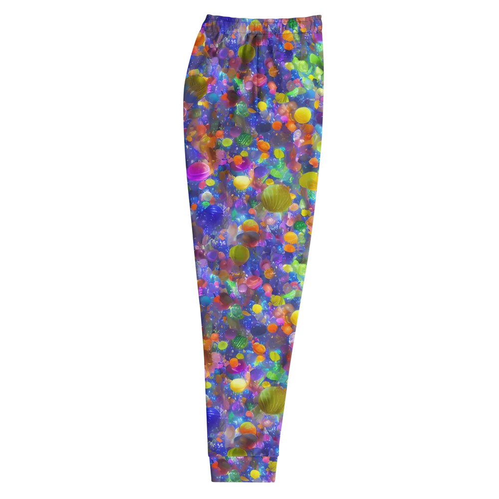 Chromatic Candy on Men's Joggers — Right