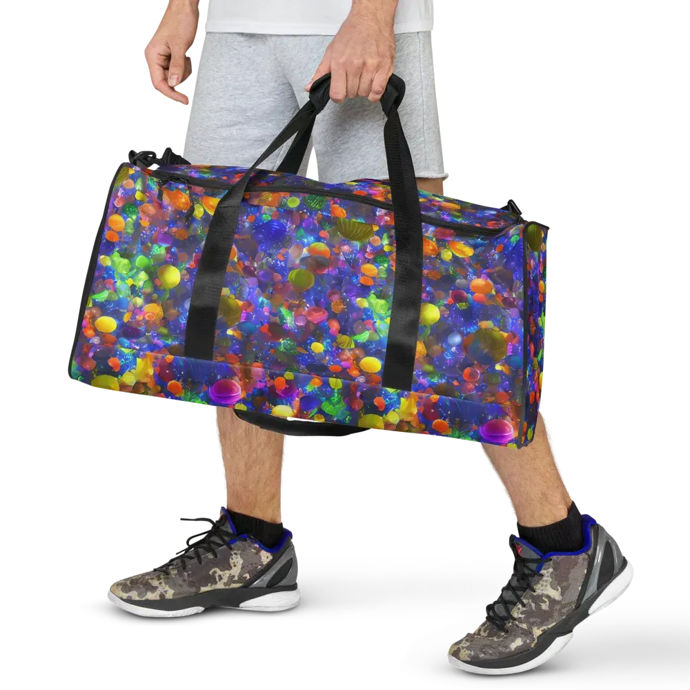 Chromatic Candy on Duffle Bag — Front