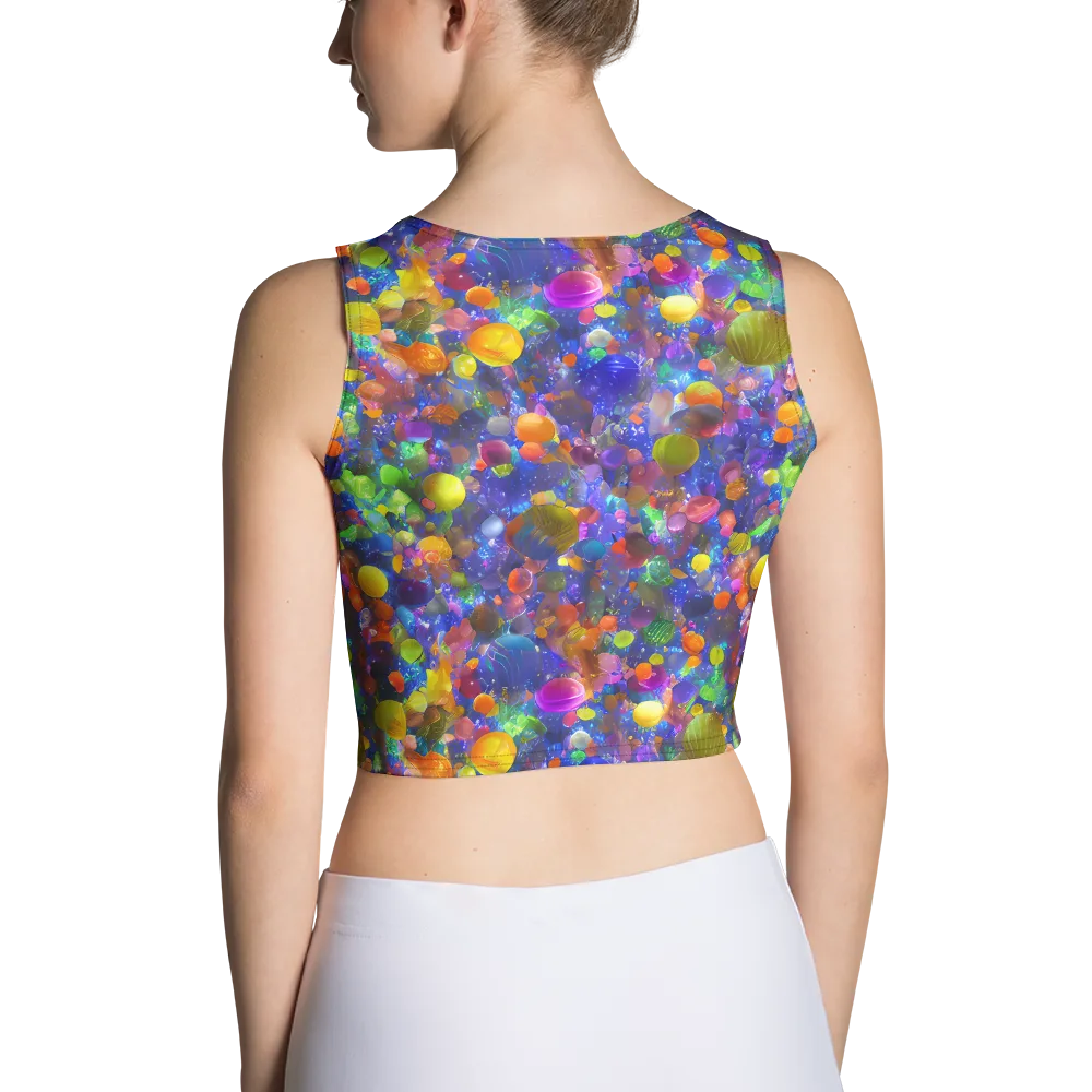 Chromatic Candy on Crop Top — Back