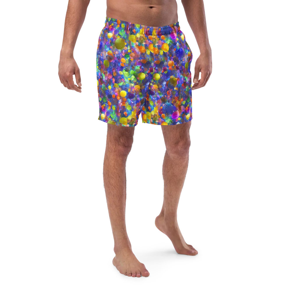 Chromatic Candy on Swim Trunks — Front