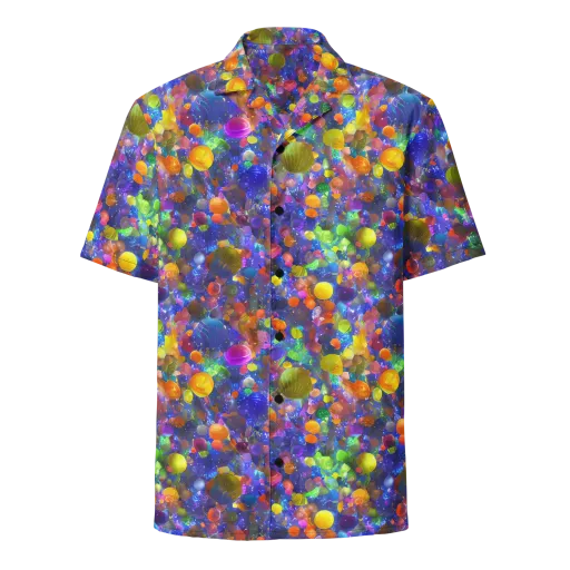Chromatic Candy on a Button Shirt