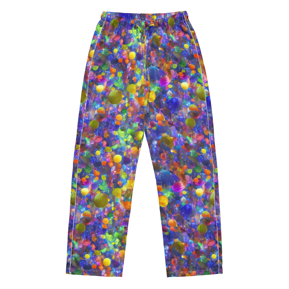 Chromatic Candy on Women's Pajama Pants — Front