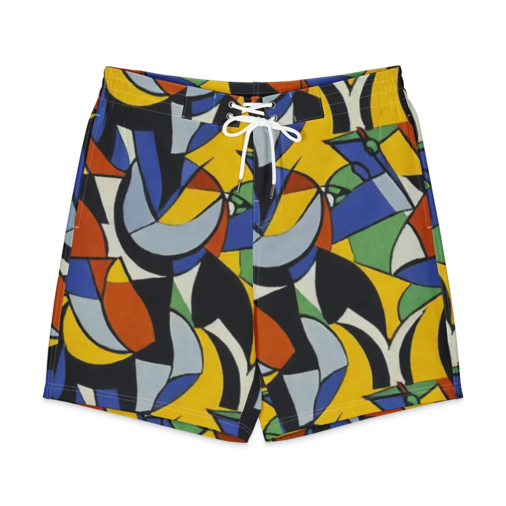 Chromatic Paradox on Men's Board Shorts — Front