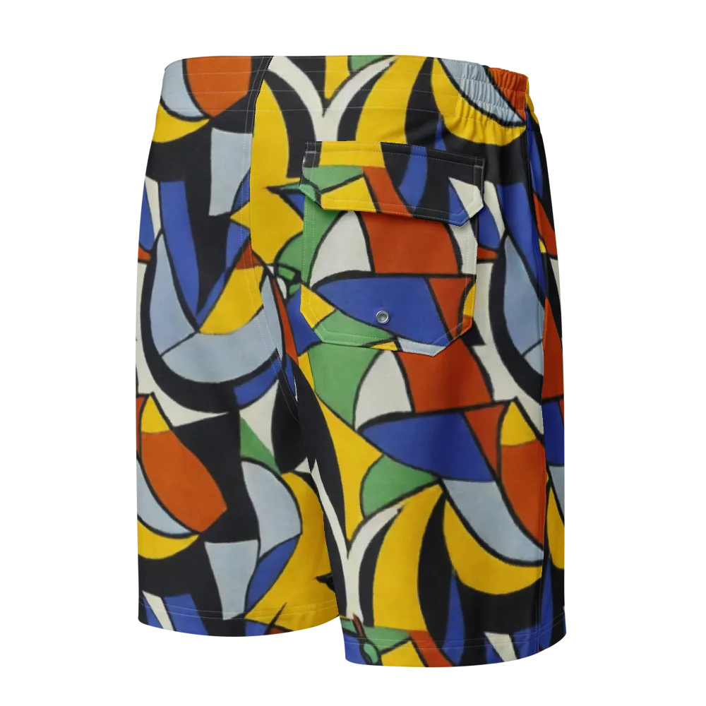 Chromatic Paradox on Men's Board Shorts — Back