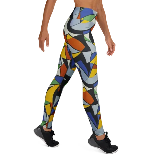 Chromatic Paradox on a Yoga Leggings
