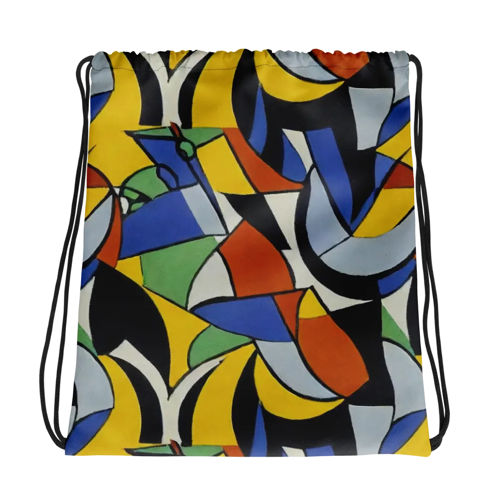 Chromatic Paradox on Drawstring Bag — Photo