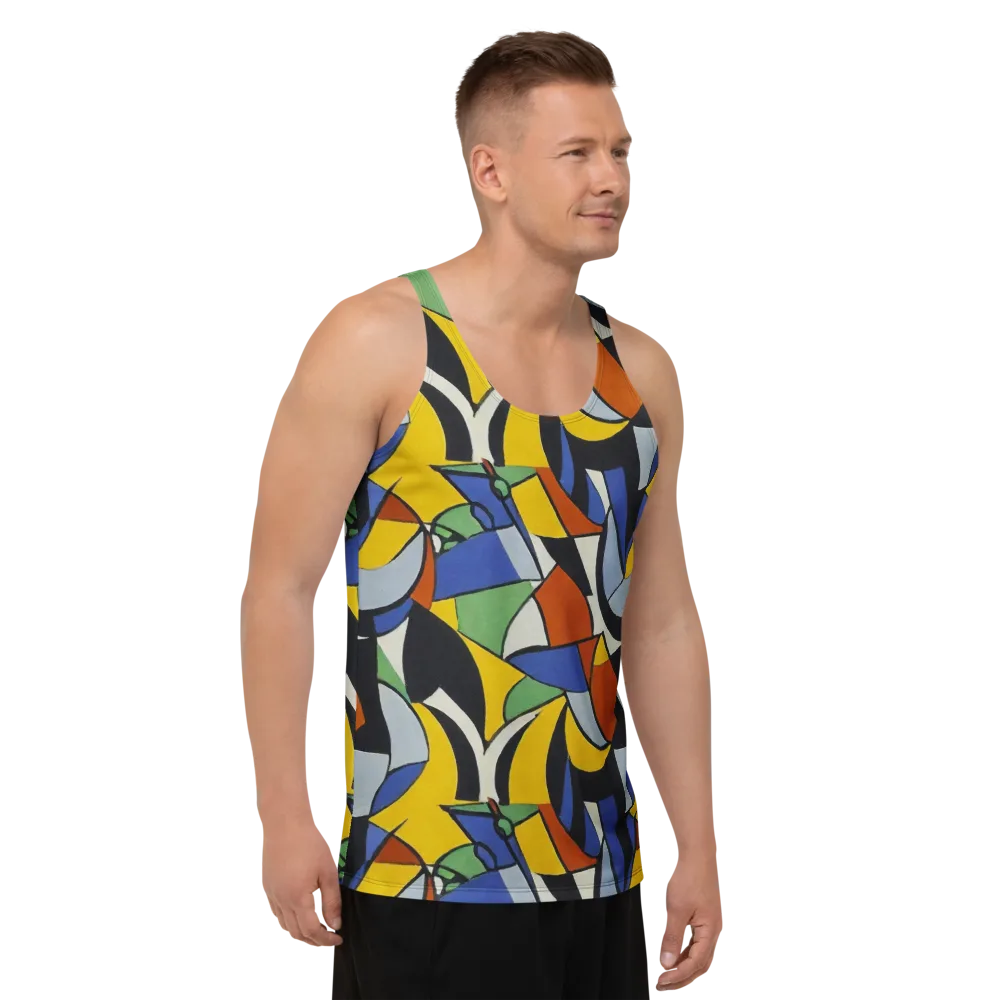 Chromatic Paradox on Men's Tank Top — Right Front