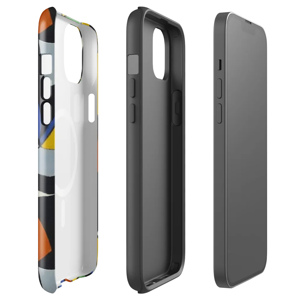 Chromatic Paradox on MagSafe Tough Case for iPhone® — Front
