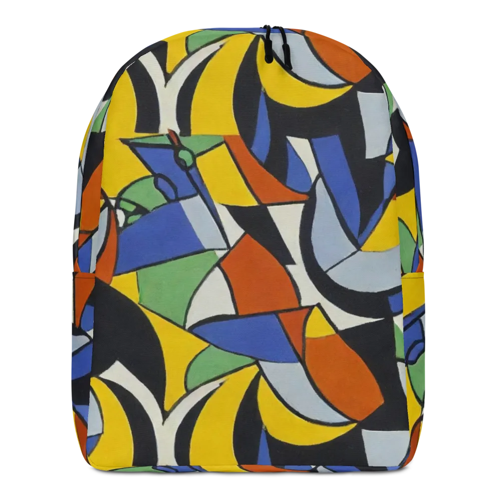 Chromatic Paradox on Minimalist Backpack — Front