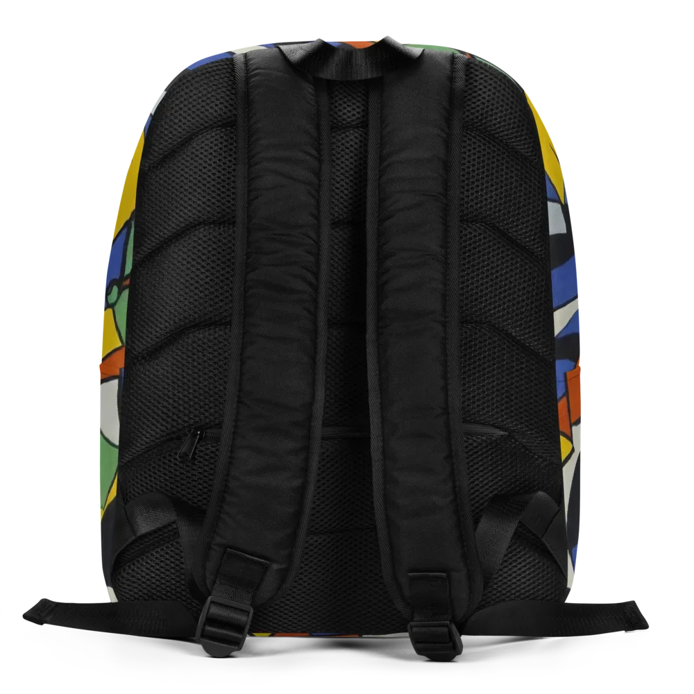 Chromatic Paradox on Minimalist Backpack — Back