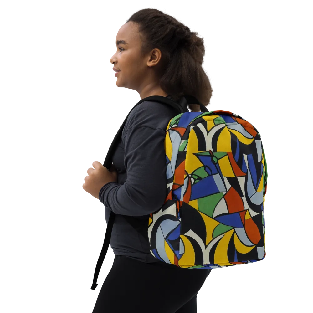 Chromatic Paradox on Minimalist Backpack — Right Front
