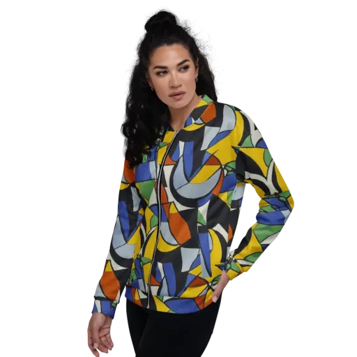 Chromatic Paradox on a Bomber Jacket