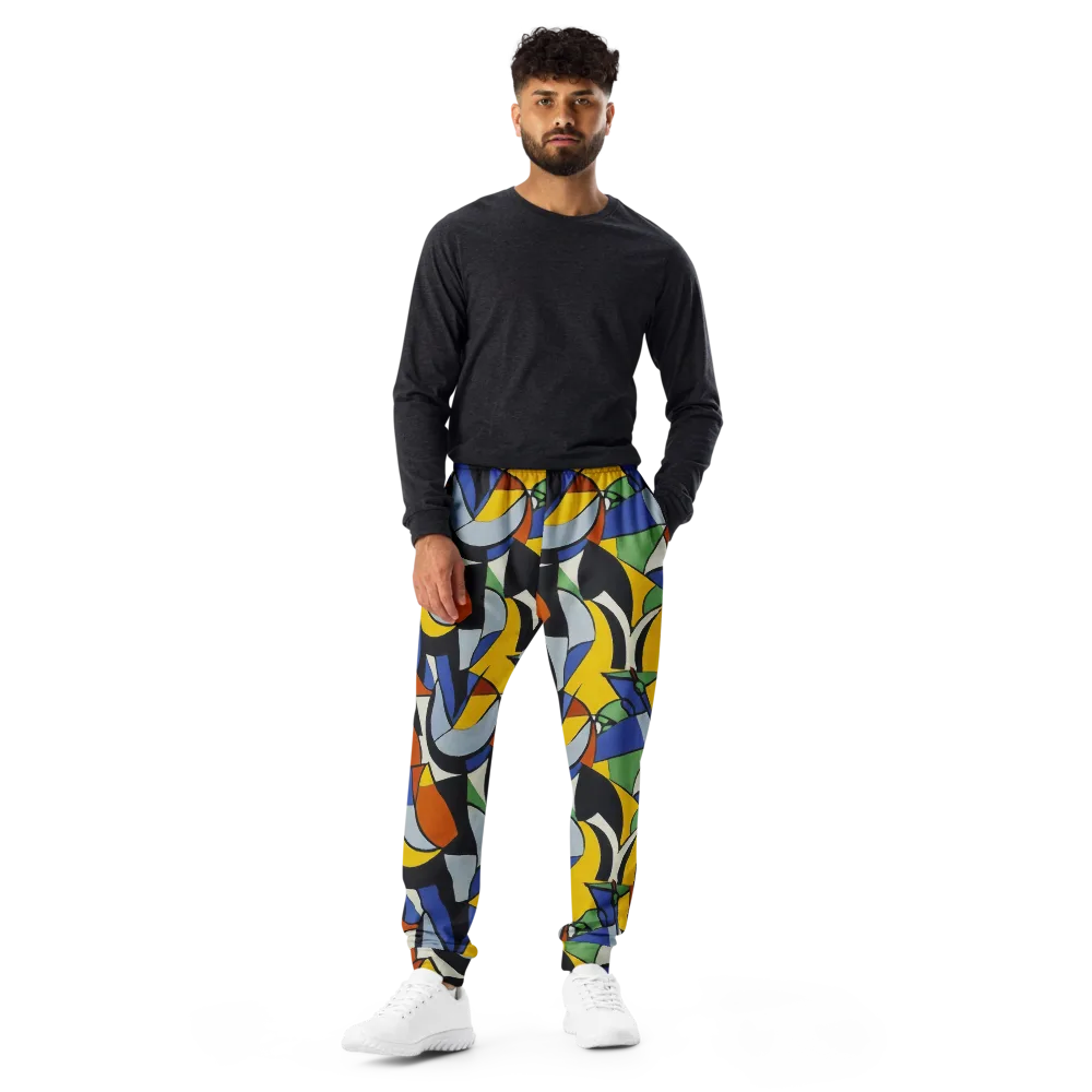 Chromatic Paradox on Men's Joggers — Front