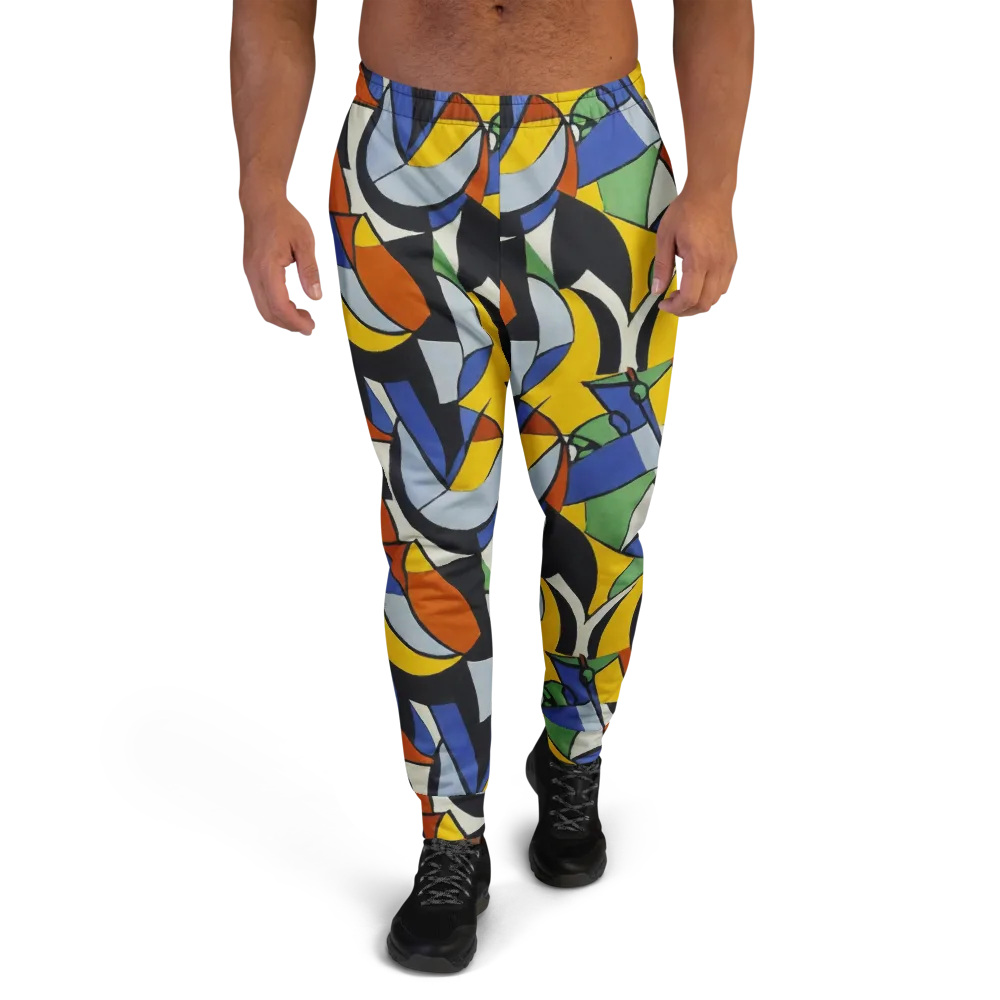 Chromatic Paradox on Men's Joggers — Front