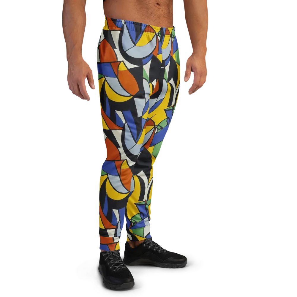 Chromatic Paradox on Men's Joggers — Right