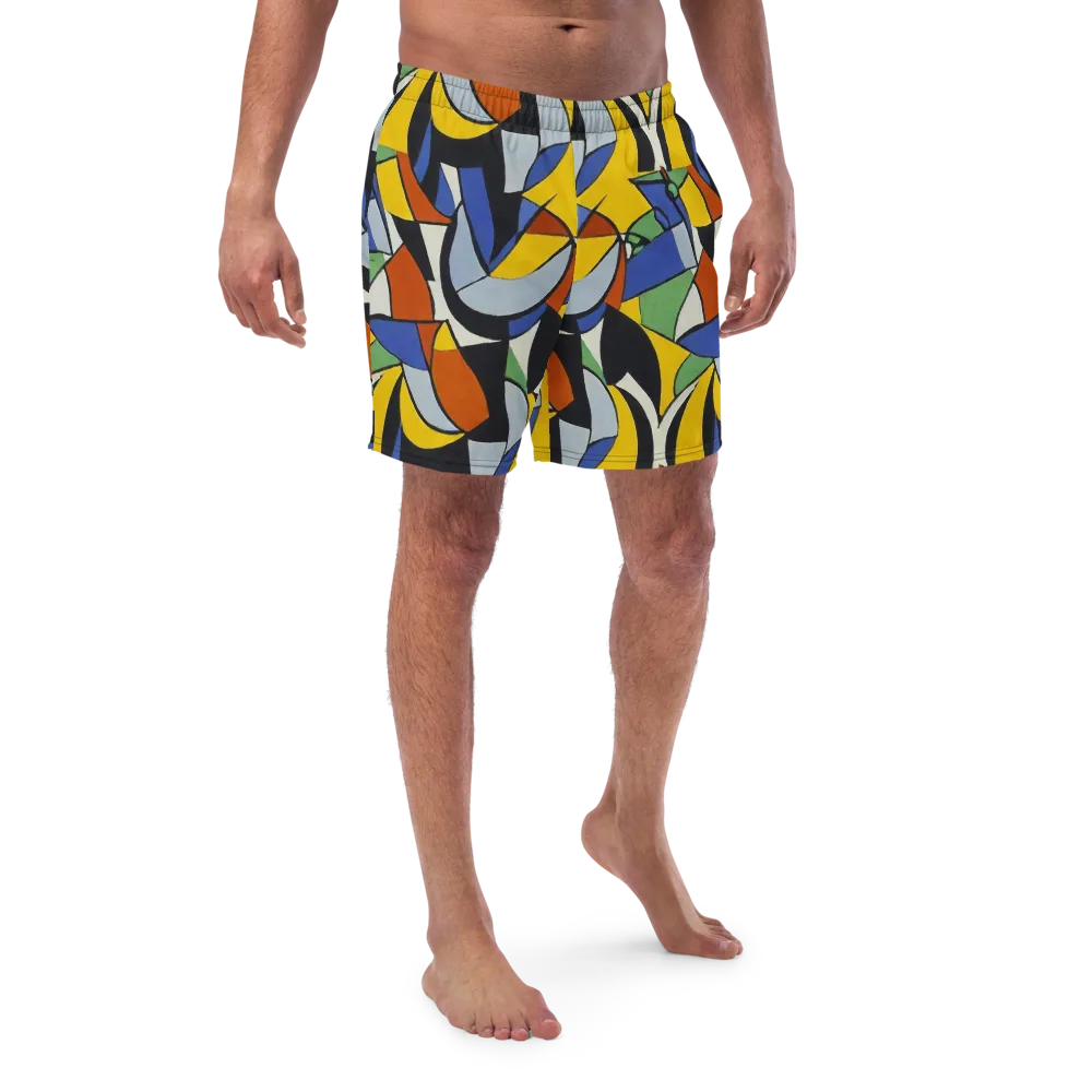 Chromatic Paradox on Swim Trunks — Front