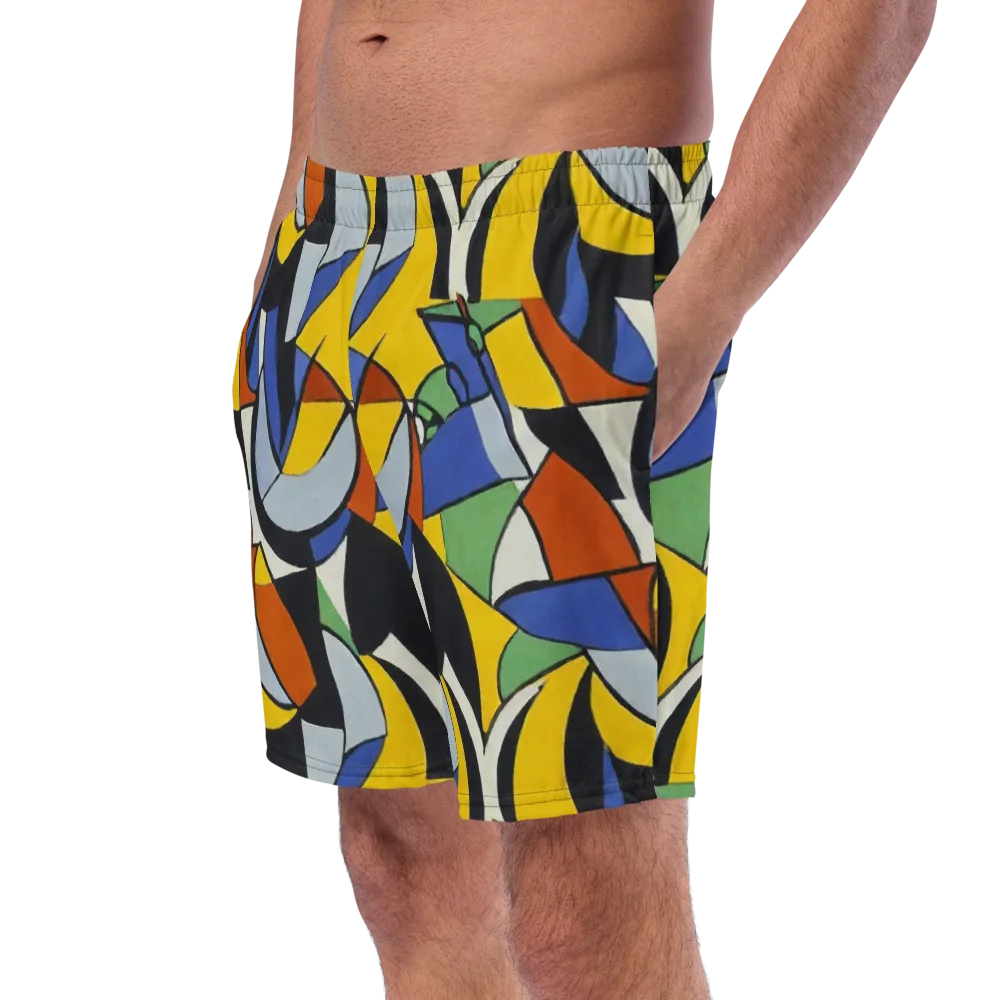 Chromatic Paradox on Swim Trunks — Left Front