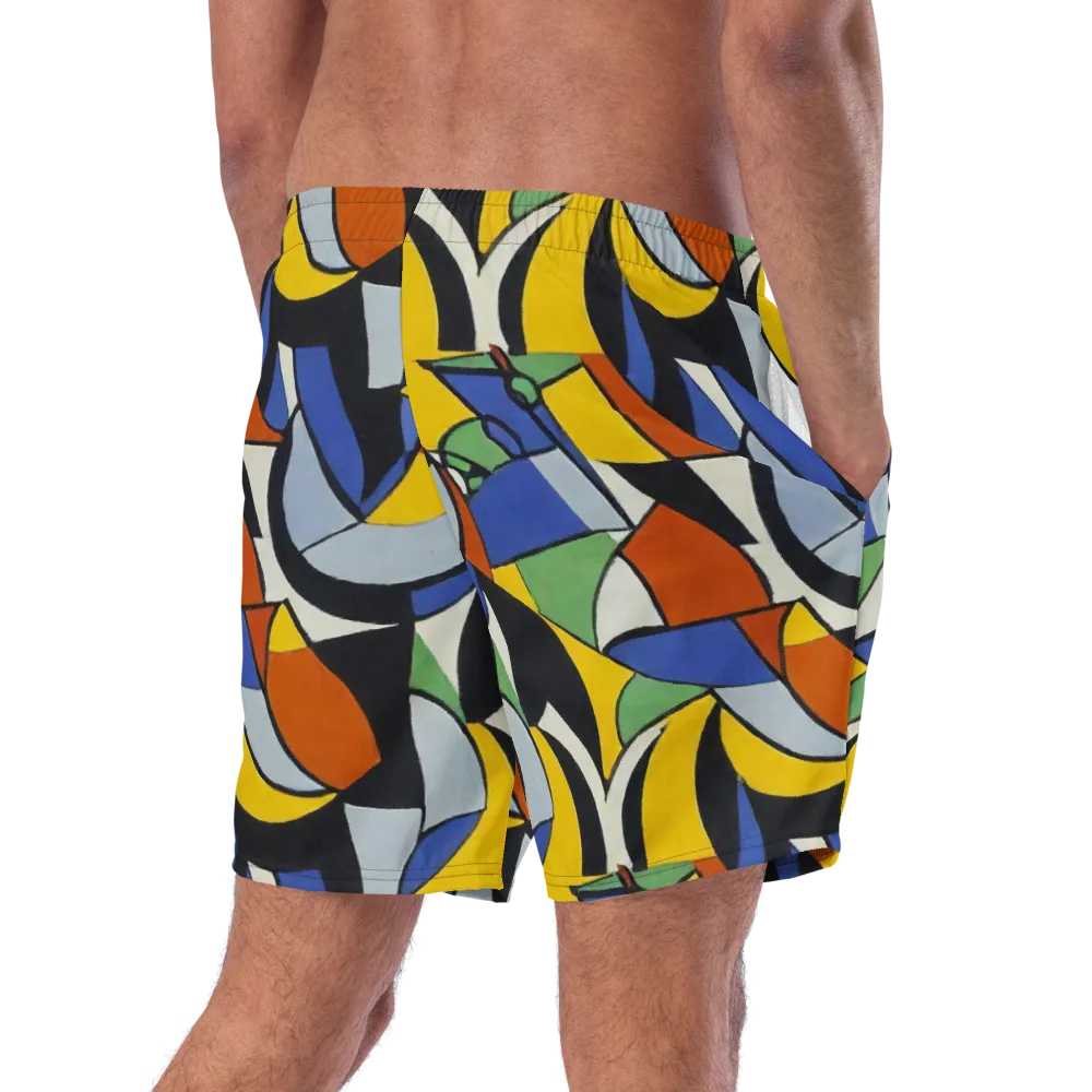Chromatic Paradox on Swim Trunks — Right Back