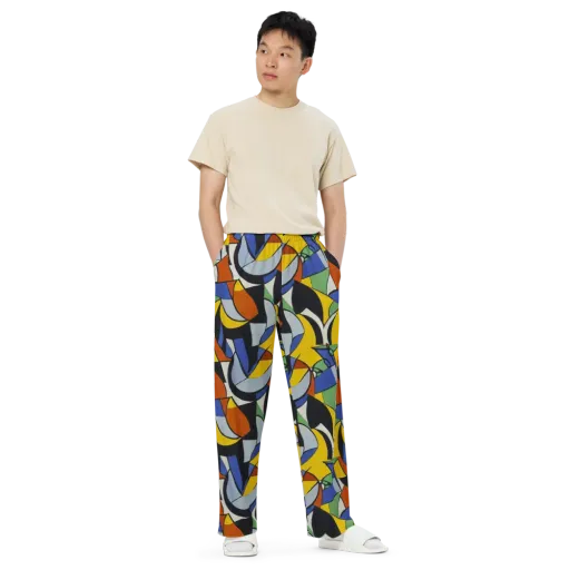 Chromatic Paradox on a Wide-Leg Pants