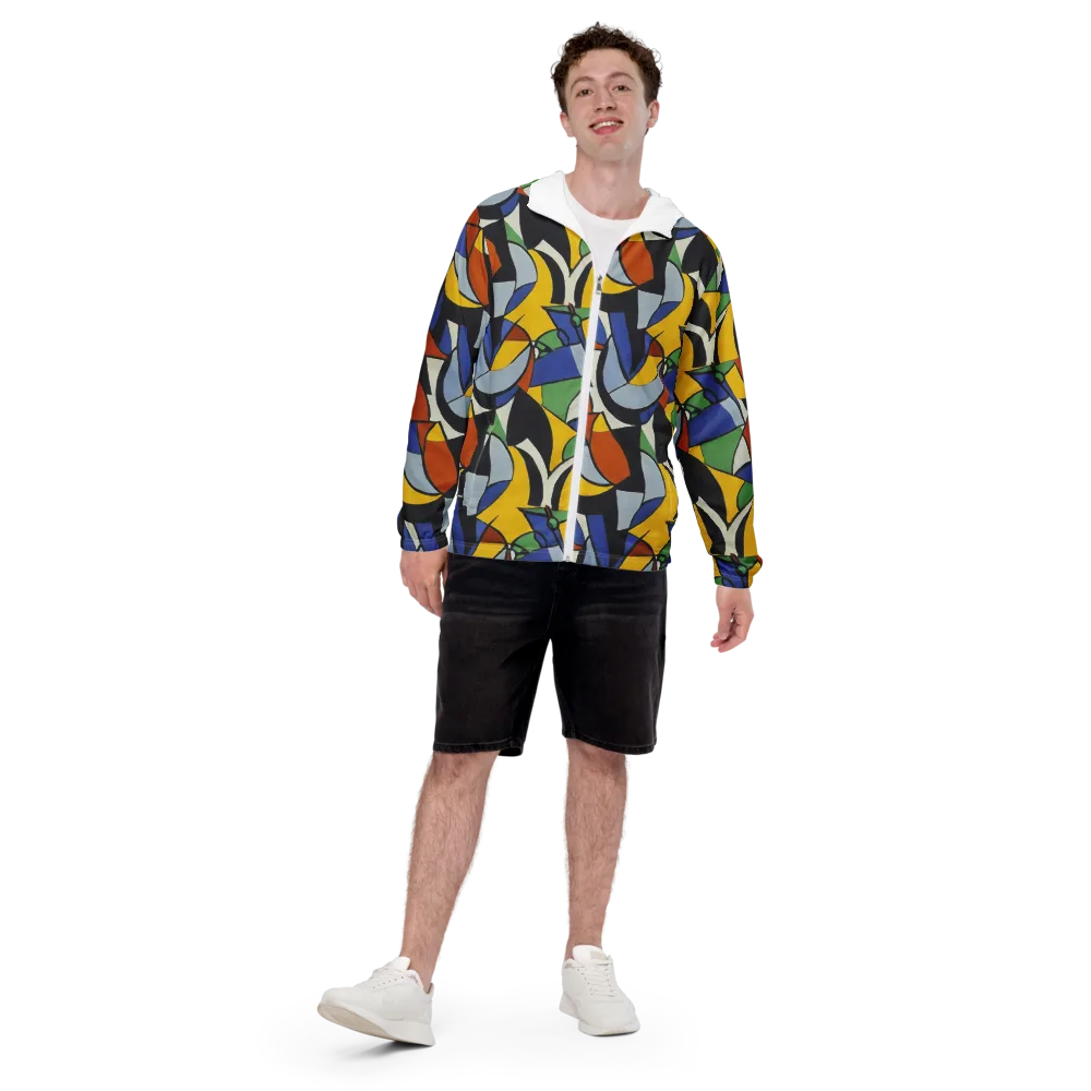 Chromatic Paradox on Men's Windbreaker — Front
