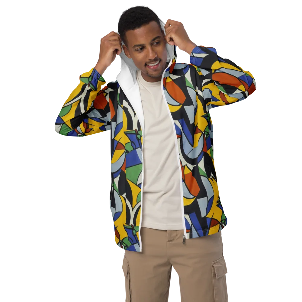 Chromatic Paradox on Men's Windbreaker — Front
