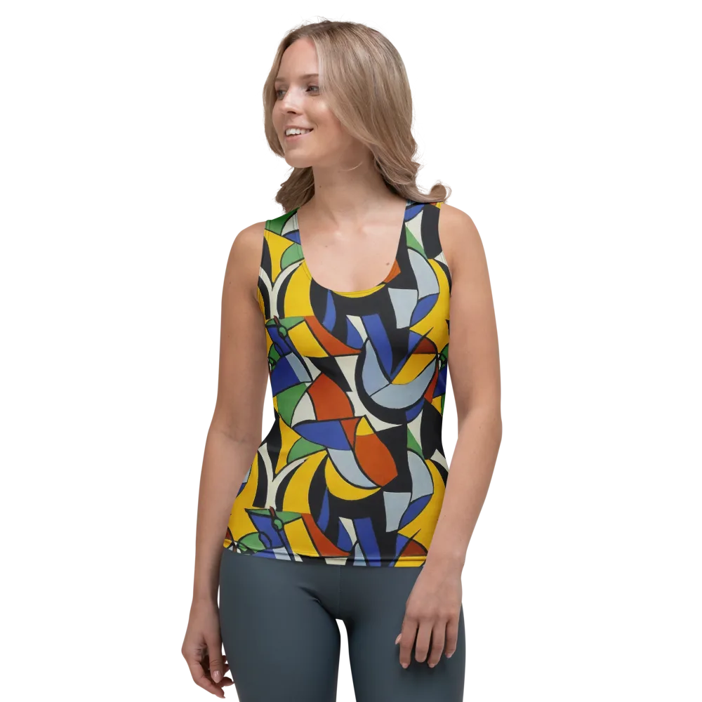 Chromatic Paradox on Women's Tank Top — Front