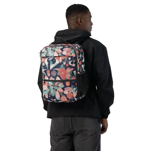 Coral Moon Garden on a Utility Backpack