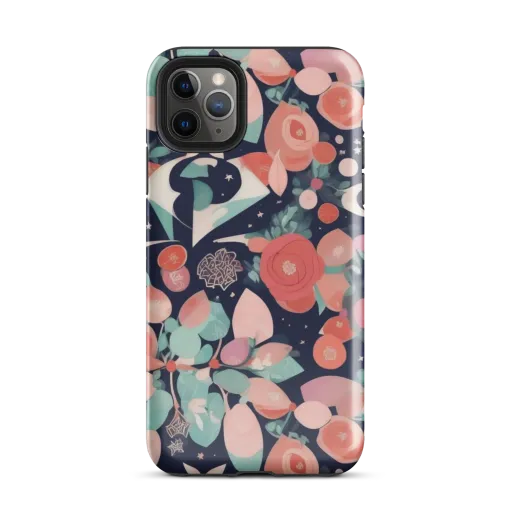 Coral Moon Garden on a Tough Case for iPhone®