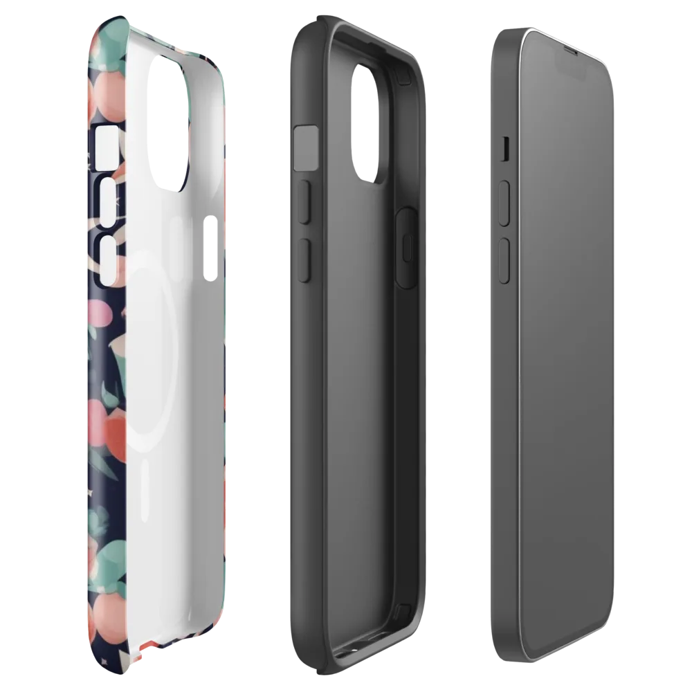 Coral Moon Garden on MagSafe Tough Case for iPhone® — Front