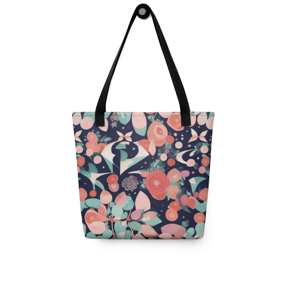 Coral Moon Garden on Tote Bag — Front