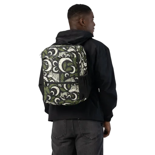 Lunar Pine Howl on a Utility Backpack