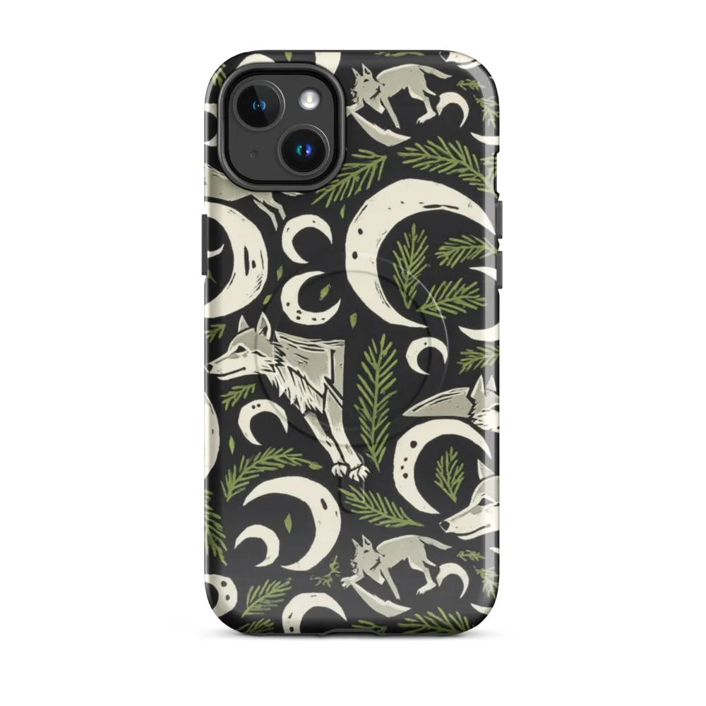 Lunar Pine Howl on MagSafe Tough Case for iPhone® — Front