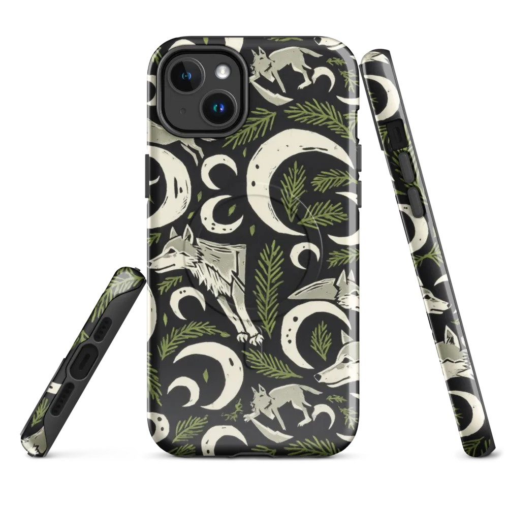 Lunar Pine Howl on MagSafe Tough Case for iPhone® — Front