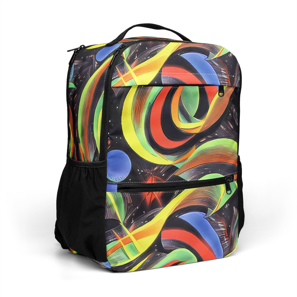 Tenggren Whirl on Utility Backpack — Right Front