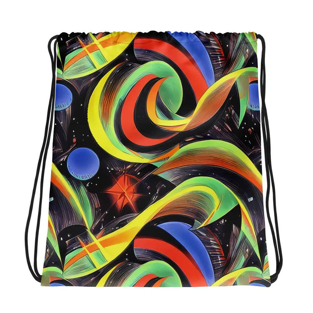 Tenggren Whirl on Drawstring Bag — Photo