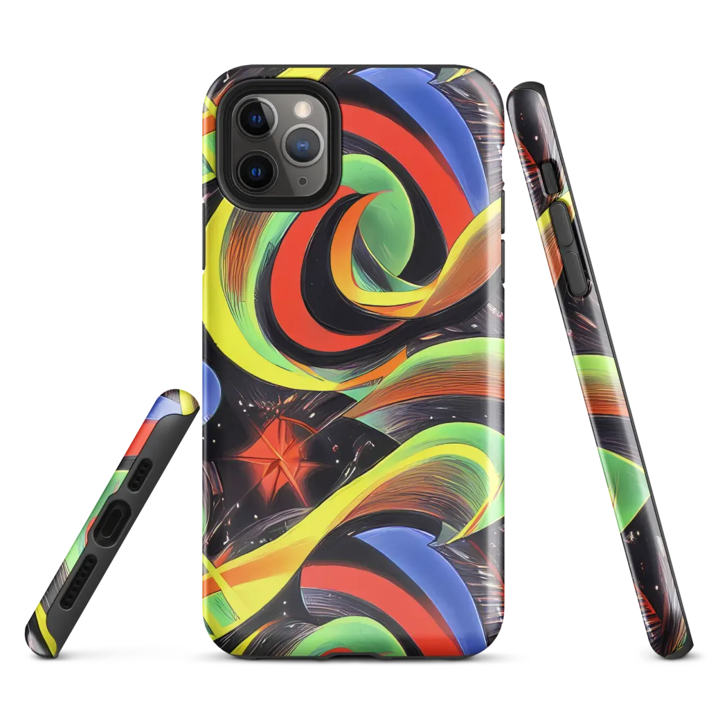 Tenggren Whirl on Tough Case for iPhone® — Front